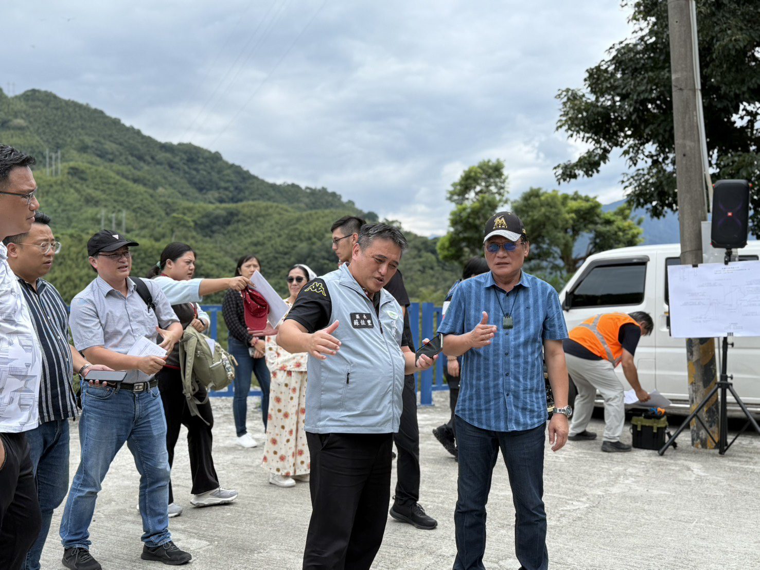 擴大原住民族產業與基礎建設 曾智勇前往復興區巡察 擴大原住民族產業與基礎建設 曾智勇前往復興區巡察