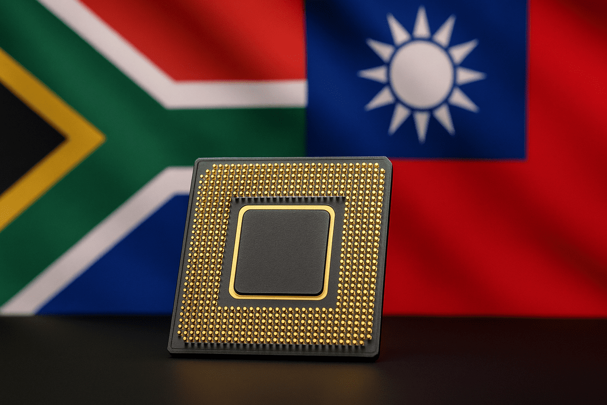 南非更名並降等台灣駐處 經濟部「回敬」晶片出口管制 南非更名並降等台灣駐處 經濟部「回敬」晶片出口管制