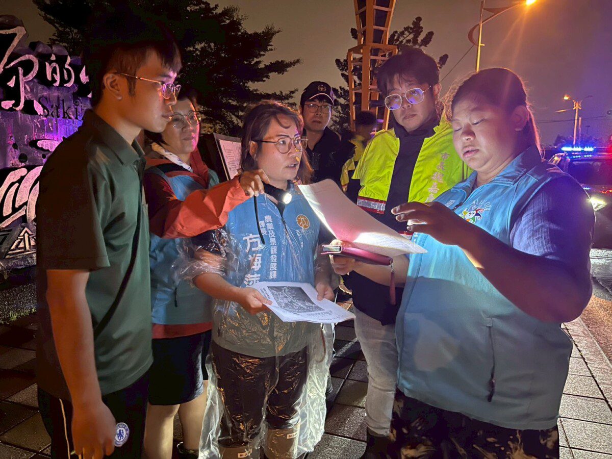 颱風外圍豪雨威脅 花蓮市國福里啟動保全戶土石流撤離