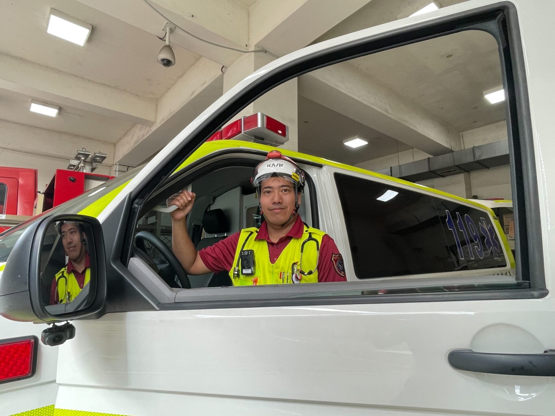 桃園消防局廖偉霖獲金心獎肯定 曾救回多位心肌梗塞患者 桃園消防局廖偉霖獲金心獎肯定 曾救回多位心肌梗塞患者