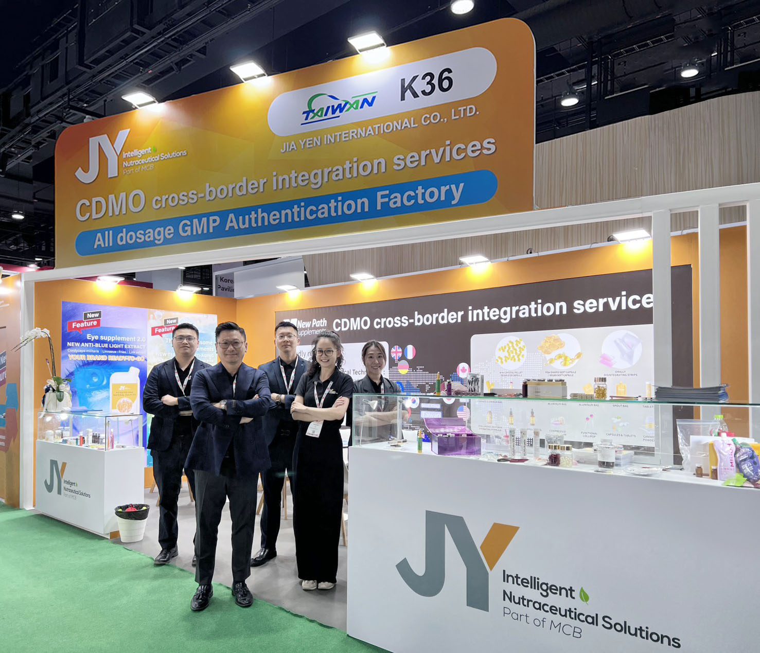 台灣保健食品CDMO接軌國際！佳研與優生Vitafoods Asia展會掀起熱潮