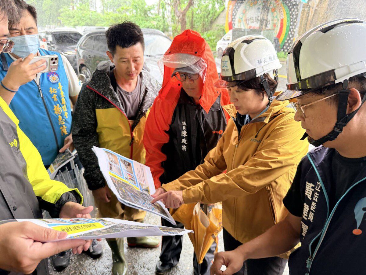 台東受阻交通逐步恢復 縣府加快排水與邊坡改善工程