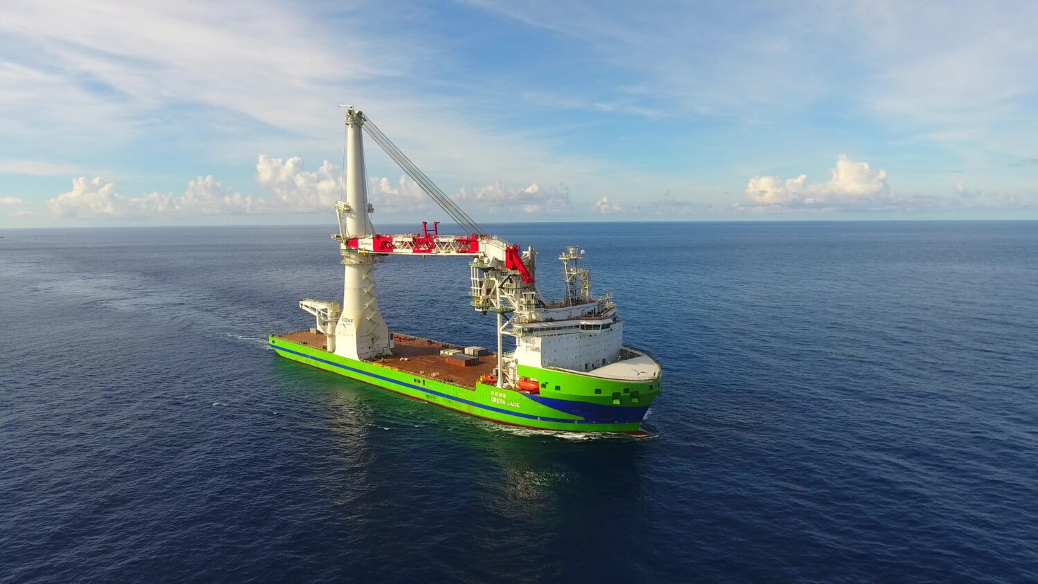 台船環海簽訂「海盛風場」三大工程合約 展現離岸風電施工實力