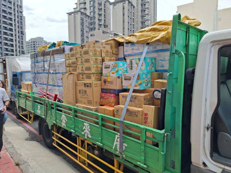 少一點政治口水戰 一份實際行動　林思銘號召新竹縣愛心功德會一起援助花蓮光復鄉