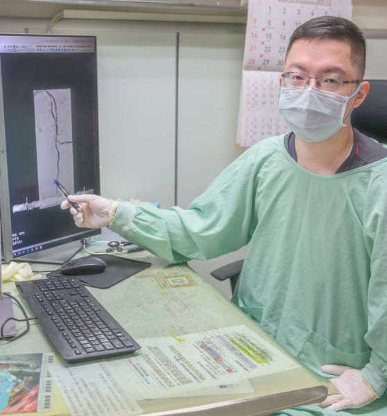 新竹臺大分院成功運用血管內震波碎石術(IVL) 治療周邊動脈疾病
