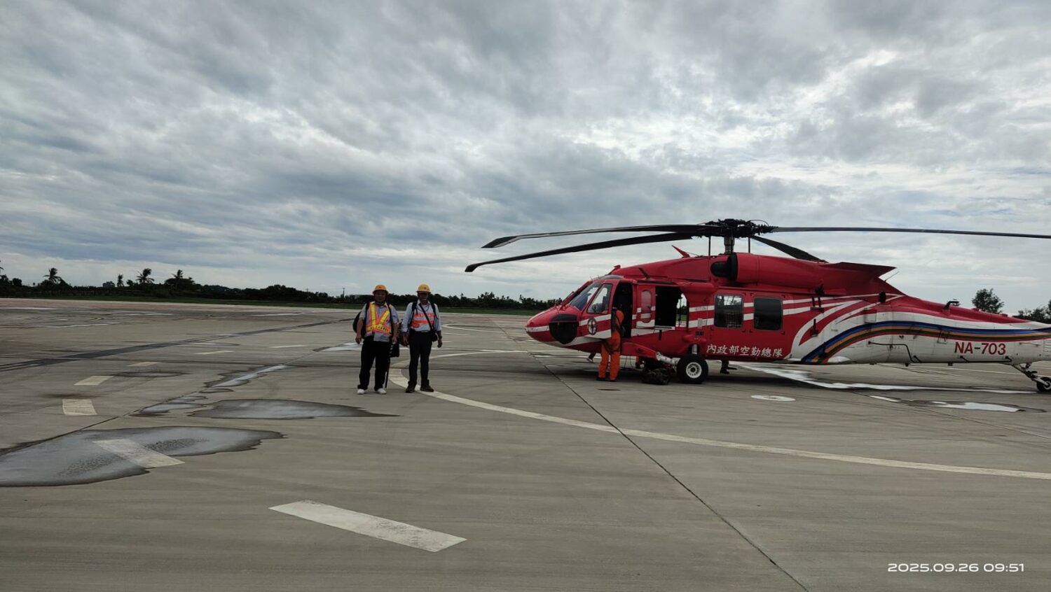 搶救利稻供電!台電台東區處啟動空中行動計畫解決颱風斷電危機 搶救利稻供電!台電台東區處啟動空中行動計畫解決颱風斷電危機