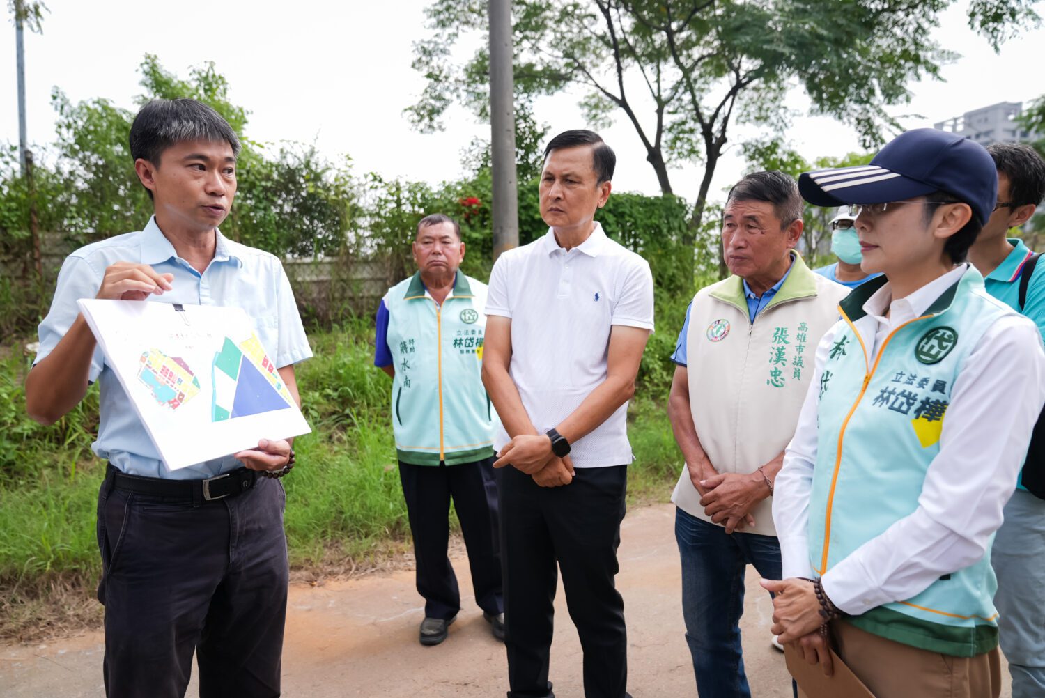 紓解梓官假日壅塞 林岱樺邀相關單位會勘 拚改善通港路