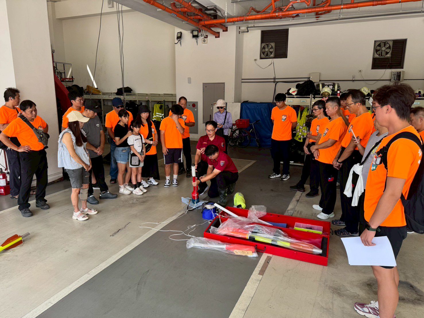 桃消大湳分隊與吉普車救援協會交流 攜手強化災害應變能力 桃消大湳分隊與吉普車救援協會交流 攜手強化災害應變能力