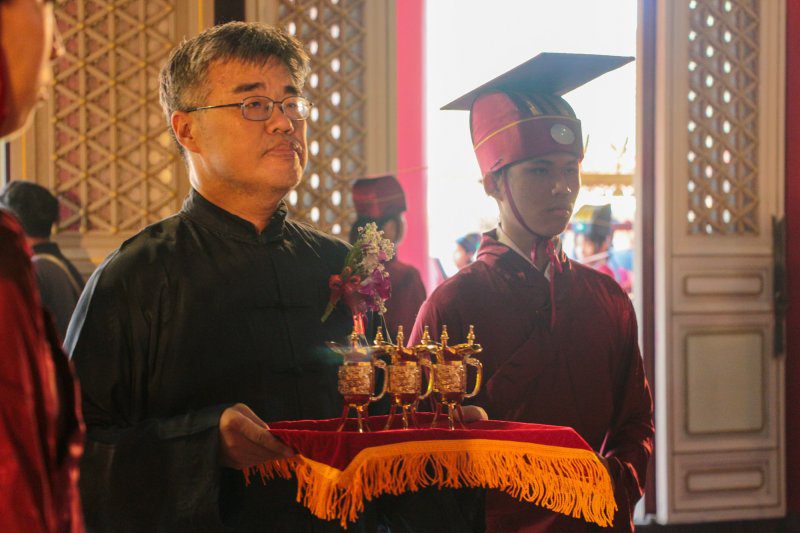 漾新聞|孔子誕辰釋奠典禮莊嚴登場 左營孔廟弘揚尊師精神