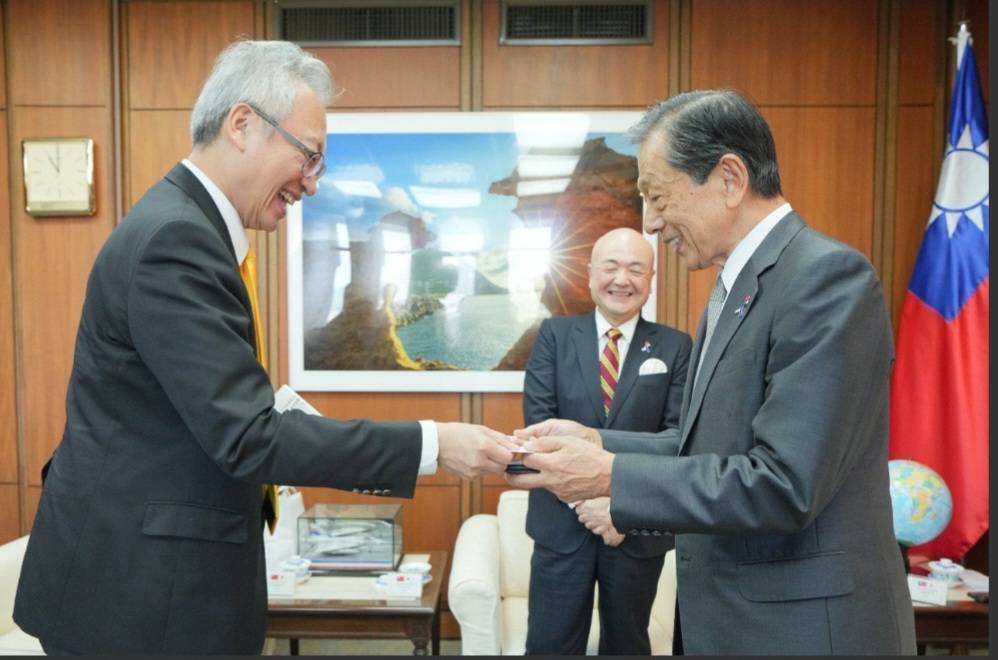 促進台日關係 日本台灣交流協會新任會長隅修三訪台