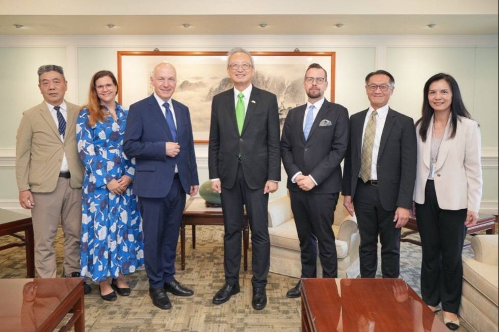 捷克參議院外交委員會主席費雪訪台 外交部熱情歡迎接待