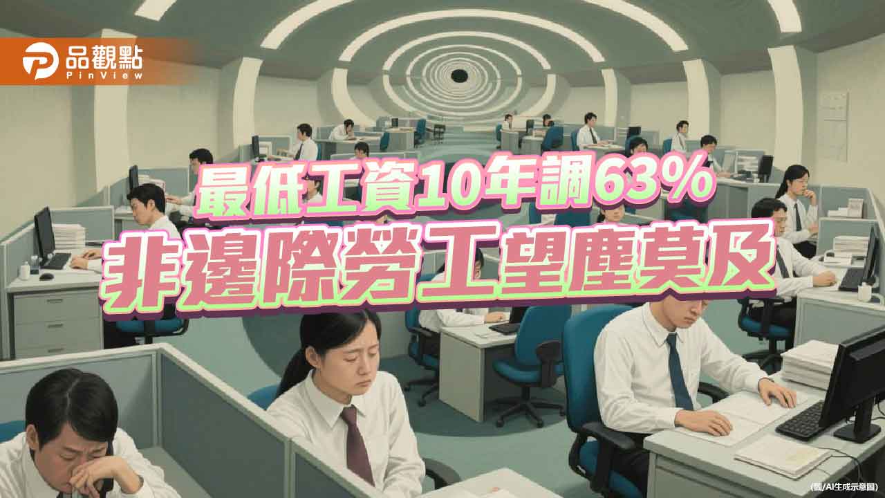 連十漲的幻象 最低工資數字漂亮 日子更好? 連十漲的幻象 最低工資數字漂亮 日子更好?