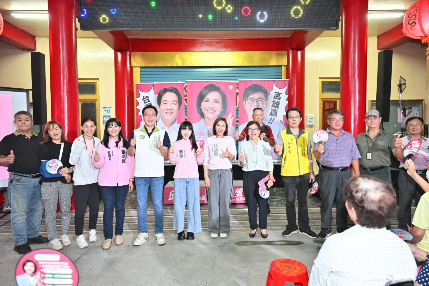 邱議瑩三天兩場戰鳳山，場場爆滿！決戰南高雄，展現驚人爆發力！