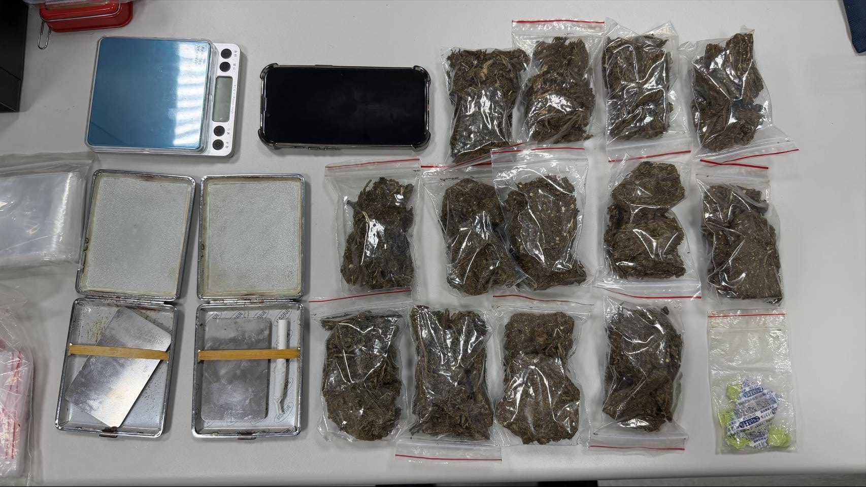 全國檢警動員逾千人次掃蕩大麻黑數 245人被逮