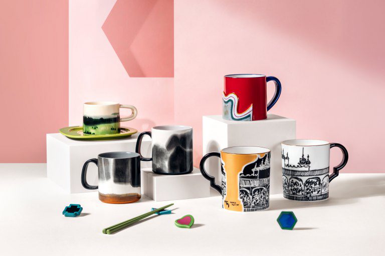 國美館攜手瓷林推出　「席德進聯名瓷器系列」