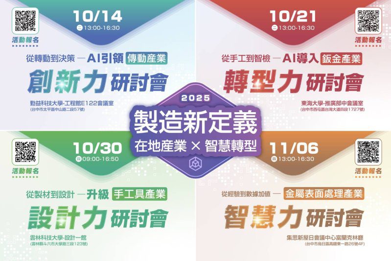 漾新聞|製造業迎大轉型!系列研討會揭新契機 漾新聞|製造業迎大轉型!系列研討會揭新契機