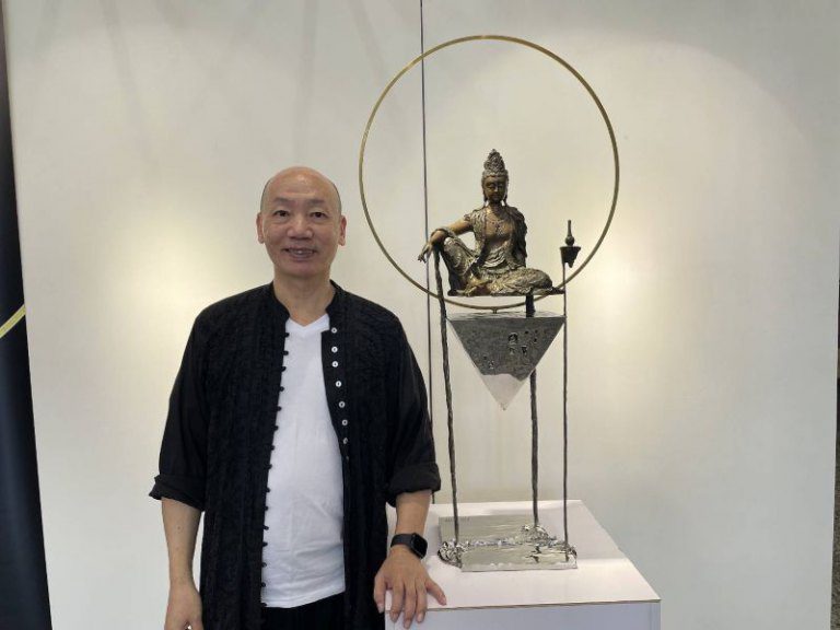 林韋龍雕塑展在竹美館 開啟視覺與心靈的雙重感知 林韋龍雕塑展在竹美館 開啟視覺與心靈的雙重感知