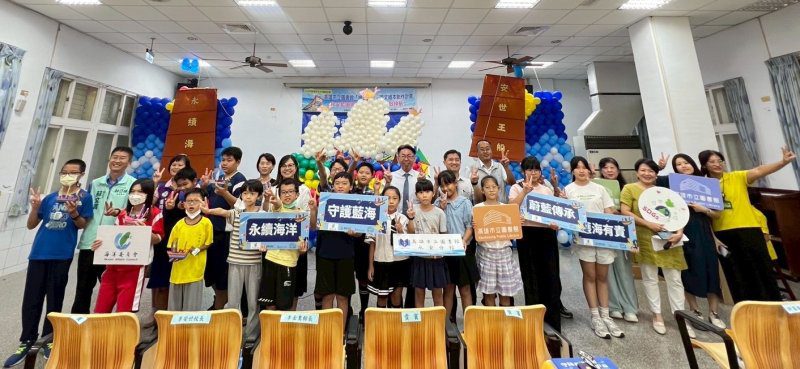 漾新聞|高市圖攜手永安學童出繪本！《守護藍海的王船爺》驚豔發表