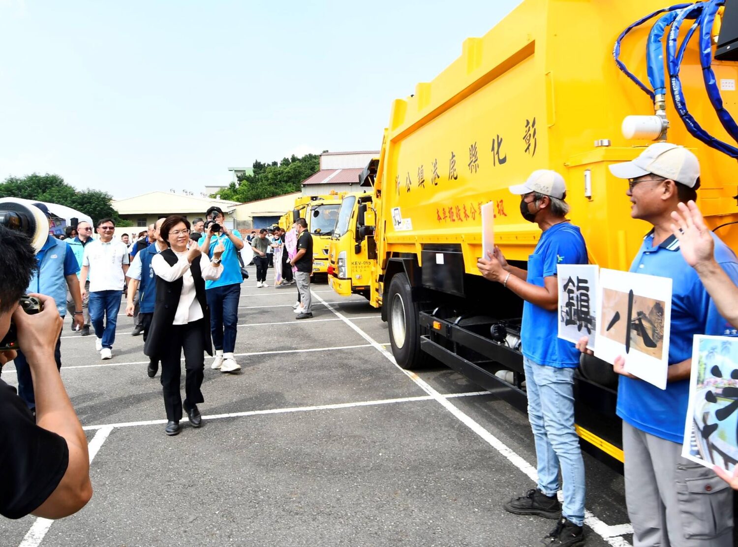 彰化縣清潔隊員節表揚31位模範隊員