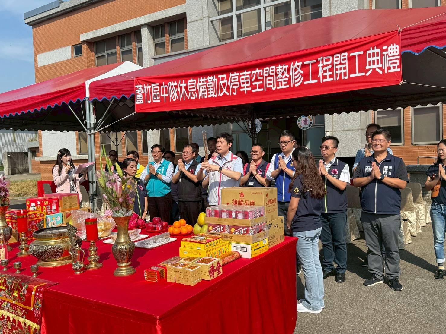 斥資逾6千萬改善工作環境！蘆竹清潔隊備勤空間整修明年底完工