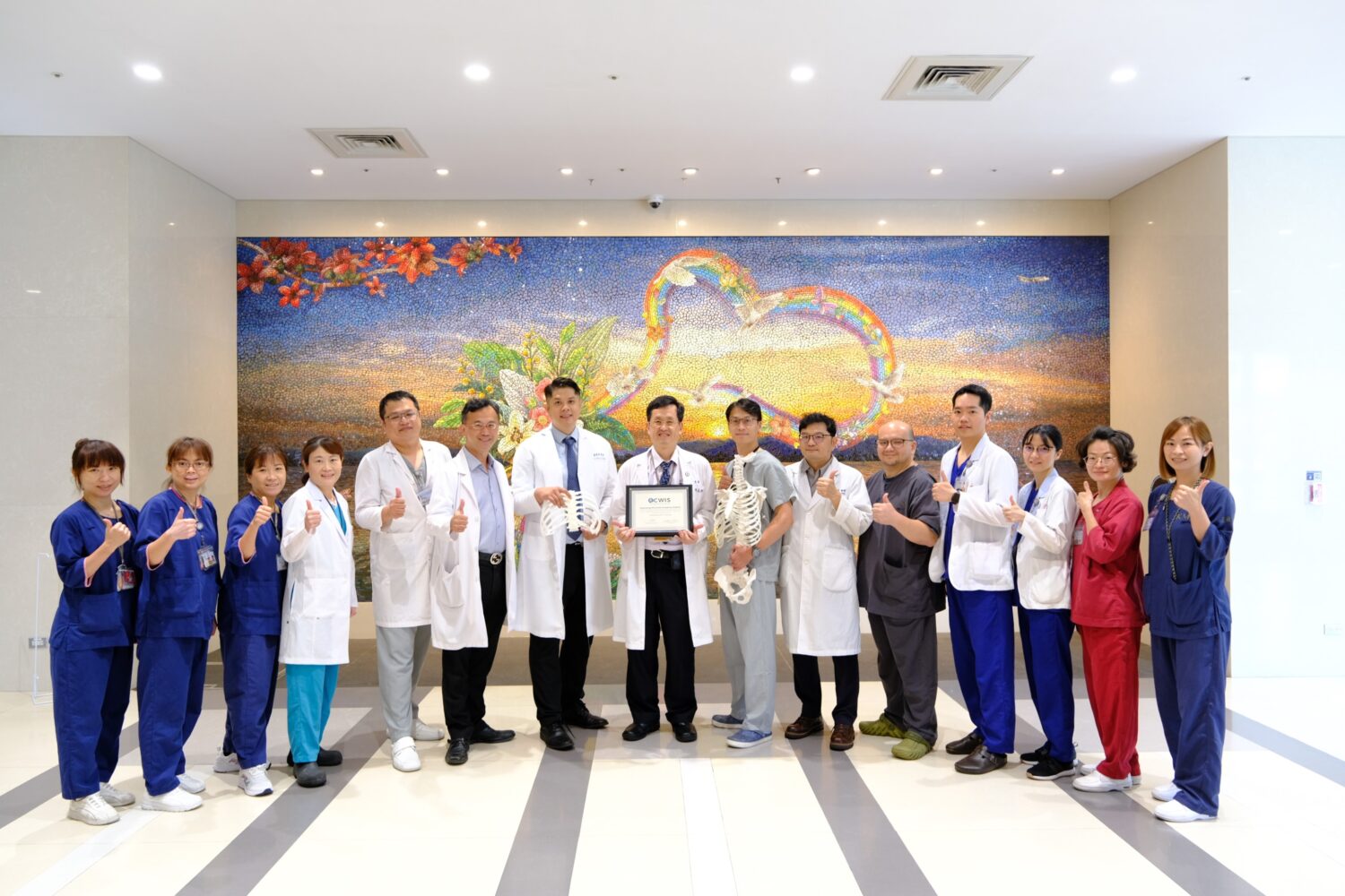 小港醫院超微創團隊創佳績 獲亞洲第一間 CWIS 認證合作中心 小港醫院超微創團隊創佳績 獲亞洲第一間 CWIS 認證合作中心