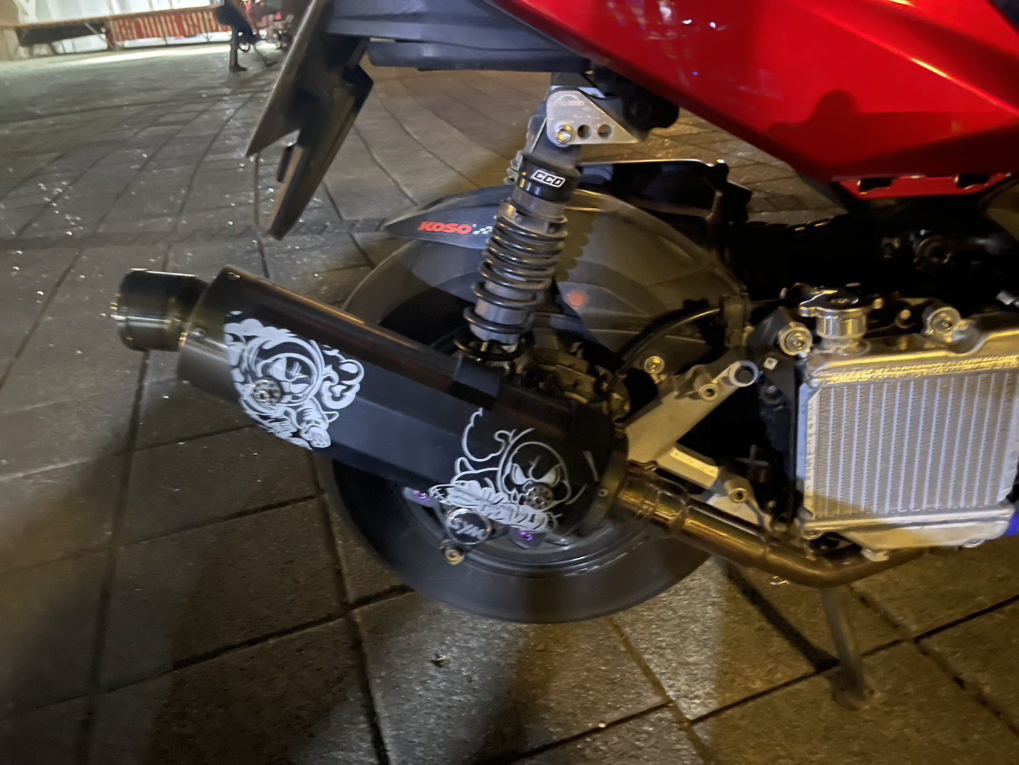 改裝噪音車擾民 桃警夜間聯合稽查強勢開罰