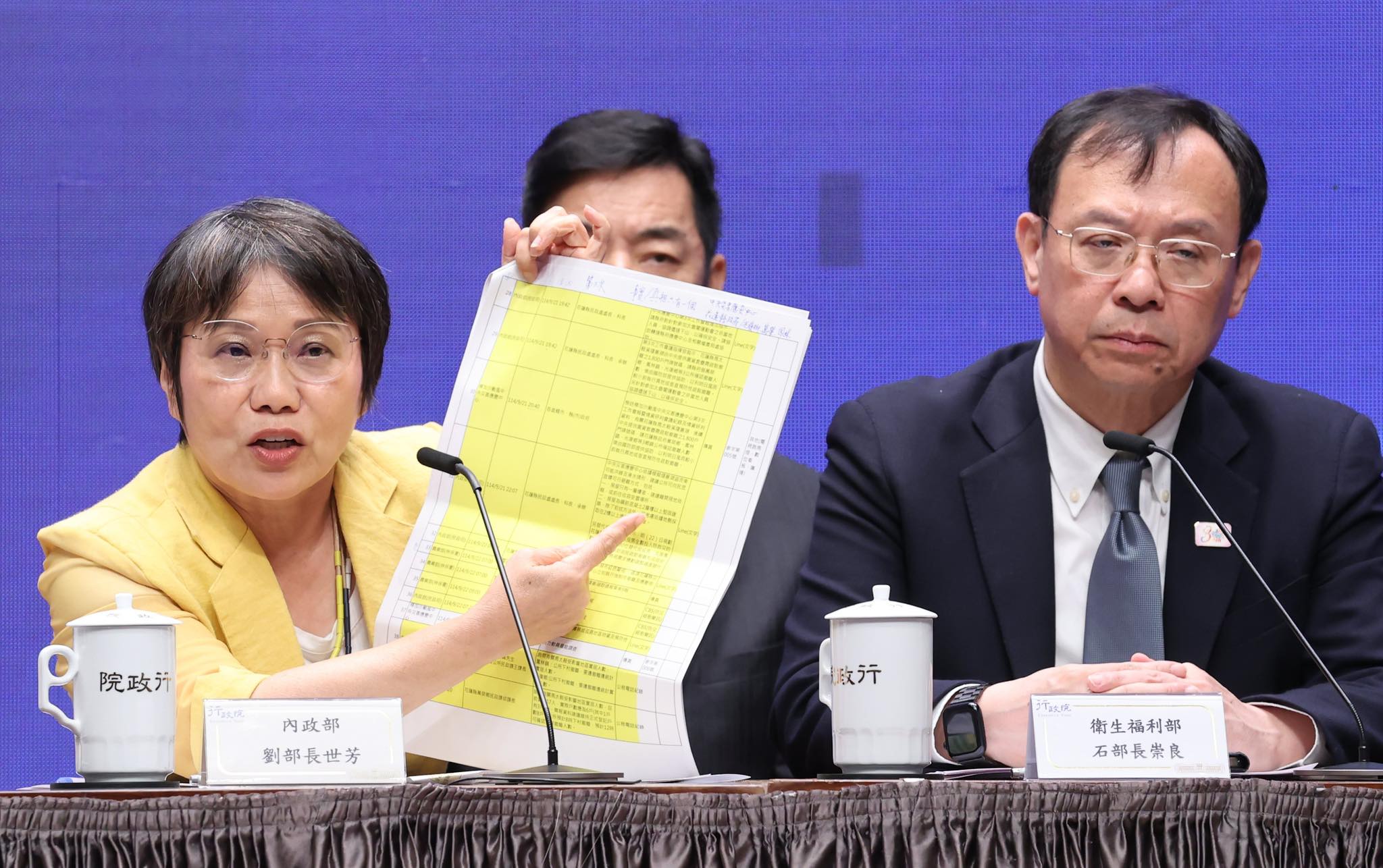 內政部延誤紅色警報13小時 凌濤轟劉世芳避談形同「自證其罪」 內政部延誤紅色警報13小時 凌濤轟劉世芳避談形同「自證其罪」