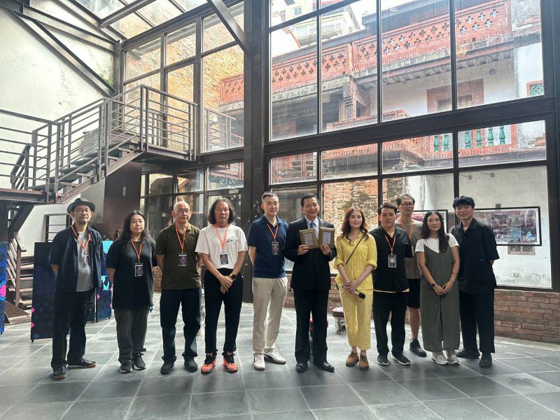 漾新聞|《馬照跳 舞照跑》剝皮寮開展 盧長水：台港文化交流持續前行