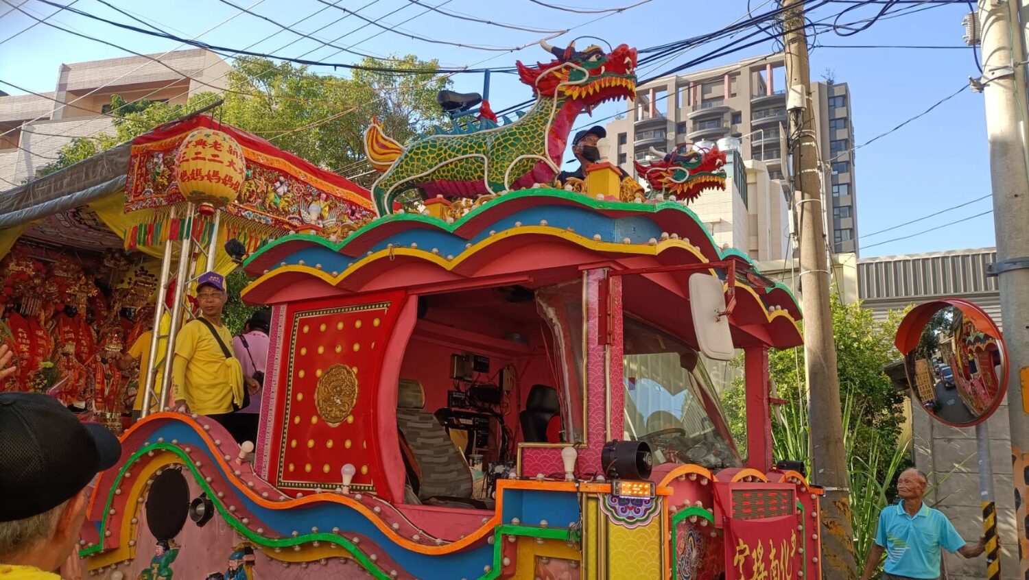 南瑤宮遶境巡角為地方祈福　回鑾彰化市街頭熱鬧非凡
