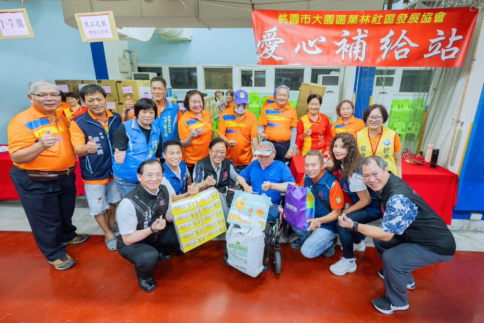 菓林社區安置成果亮眼 張善政：捷運綠線通車將帶動地方發展