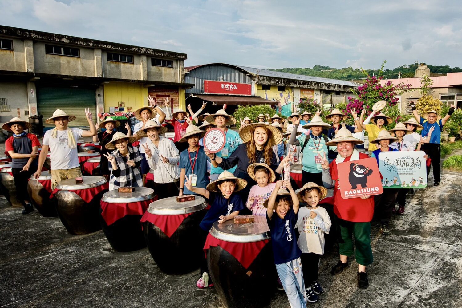 乘風而騎岡山場熱鬧出遊　千人體驗在地空軍文化 現場歡笑聲不斷！