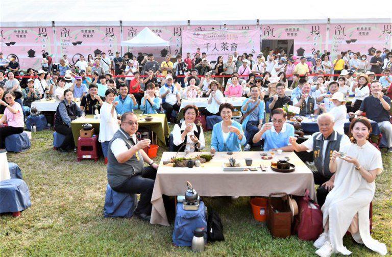 王惠美出席南投世界茶業博覽會　不忘推廣彰化之美