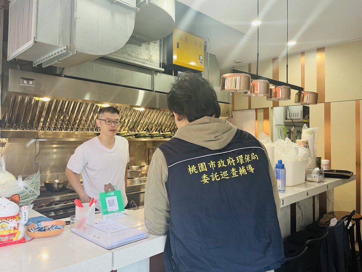 桃園環保局「食在淨煙」專案初見成效　店家自主改善率達7成