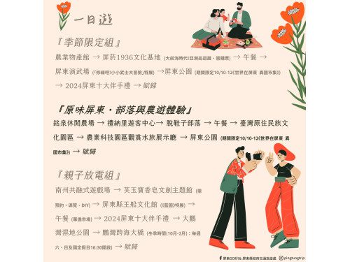 國慶假期就來屏東!限定市集 × 特展 × 私房景點全攻略 國慶假期就來屏東!限定市集 × 特展 × 私房景點全攻略