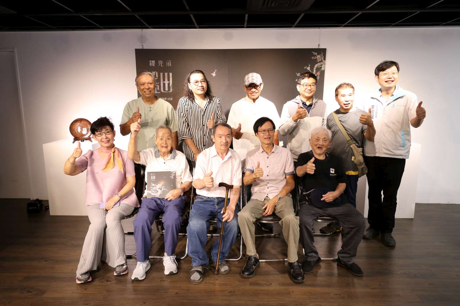 竹市「鏤光承鈿」螺鈿薪傳展 張茂欽贈《納福迎春》增光竹市典藏 竹市「鏤光承鈿」螺鈿薪傳展 張茂欽贈《納福迎春》增光竹市典藏