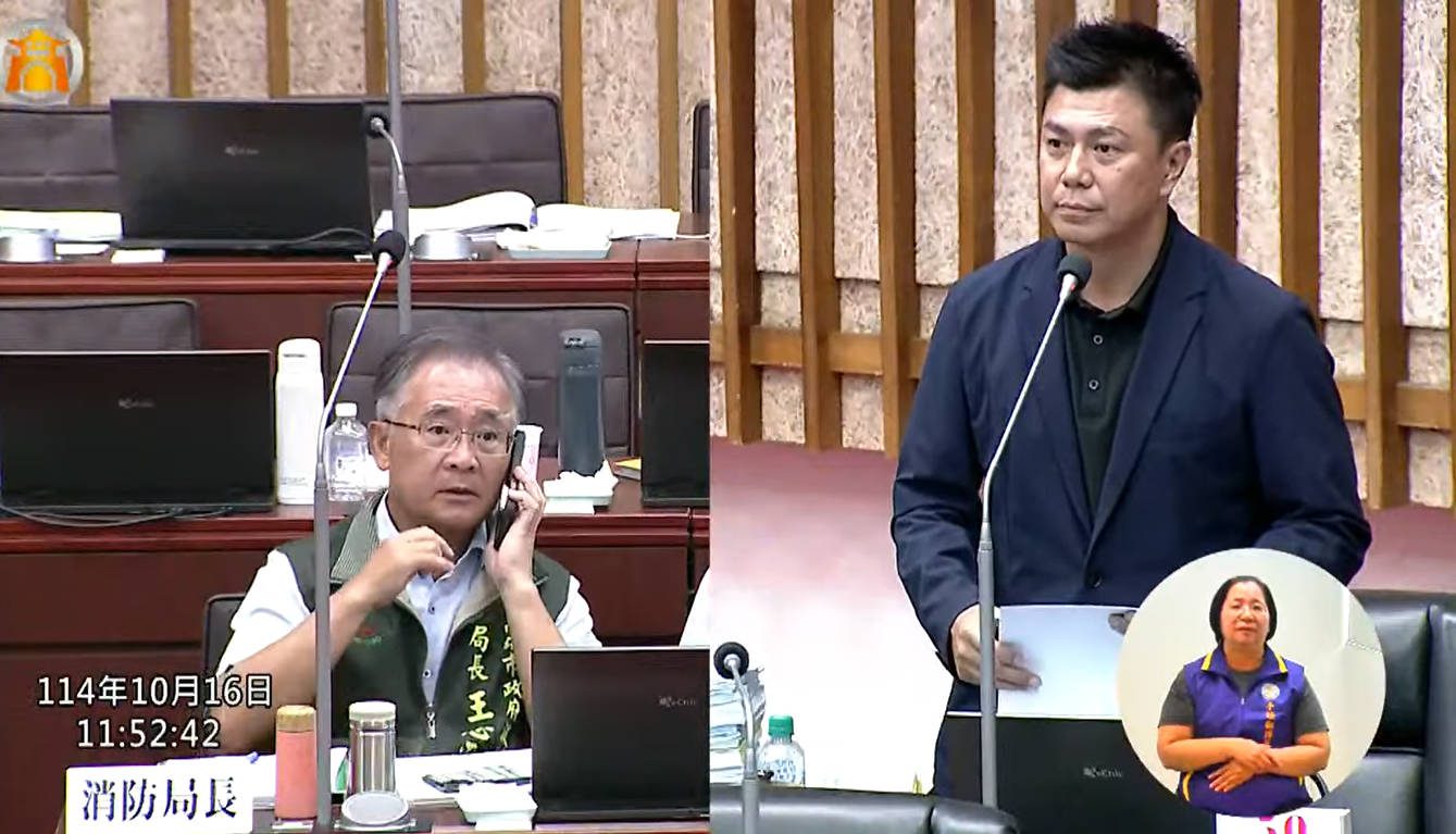消防局長質詢忙與市長通話挨轟   陳其邁親揭通話內容