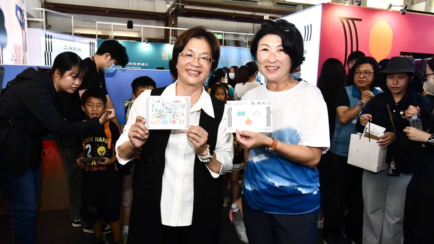 台東縣長饒慶鈴到訪2025台灣設計展　看見彰化無限可能