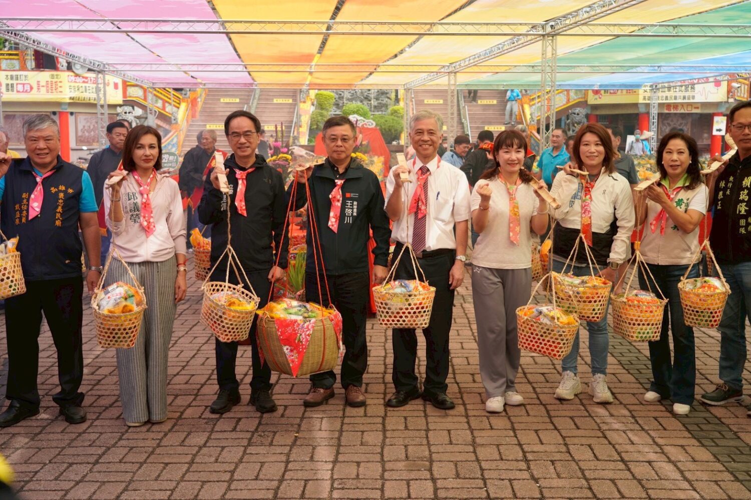 睽違二十年「風神四甲子‧再現義民魂」千人挑擔活動高雄登場 睽違二十年「風神四甲子‧再現義民魂」千人挑擔活動高雄登場