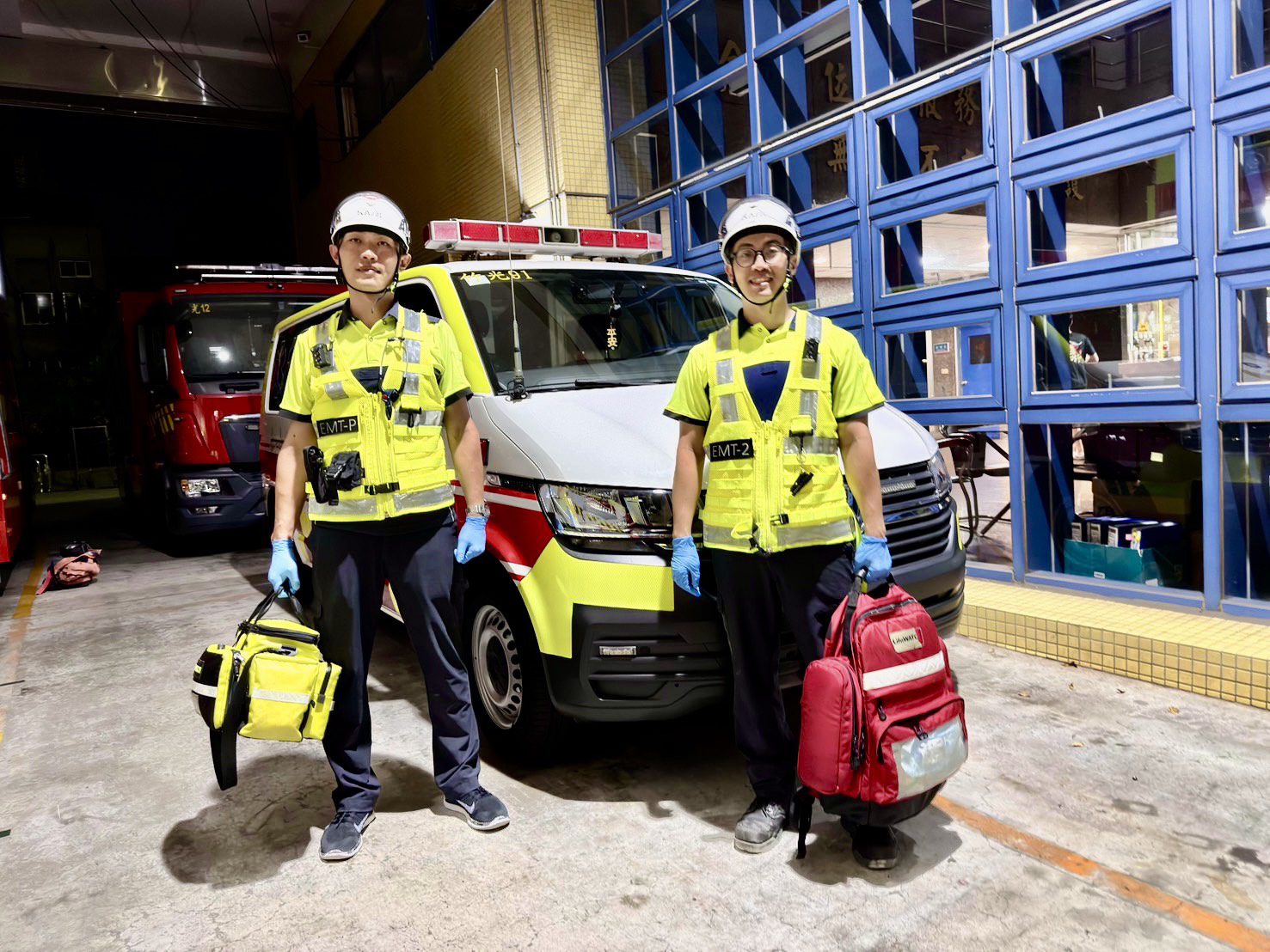 竹市119線上指導CPR、AED 助患者成功恢復意識 竹市119線上指導CPR、AED 助患者成功恢復意識