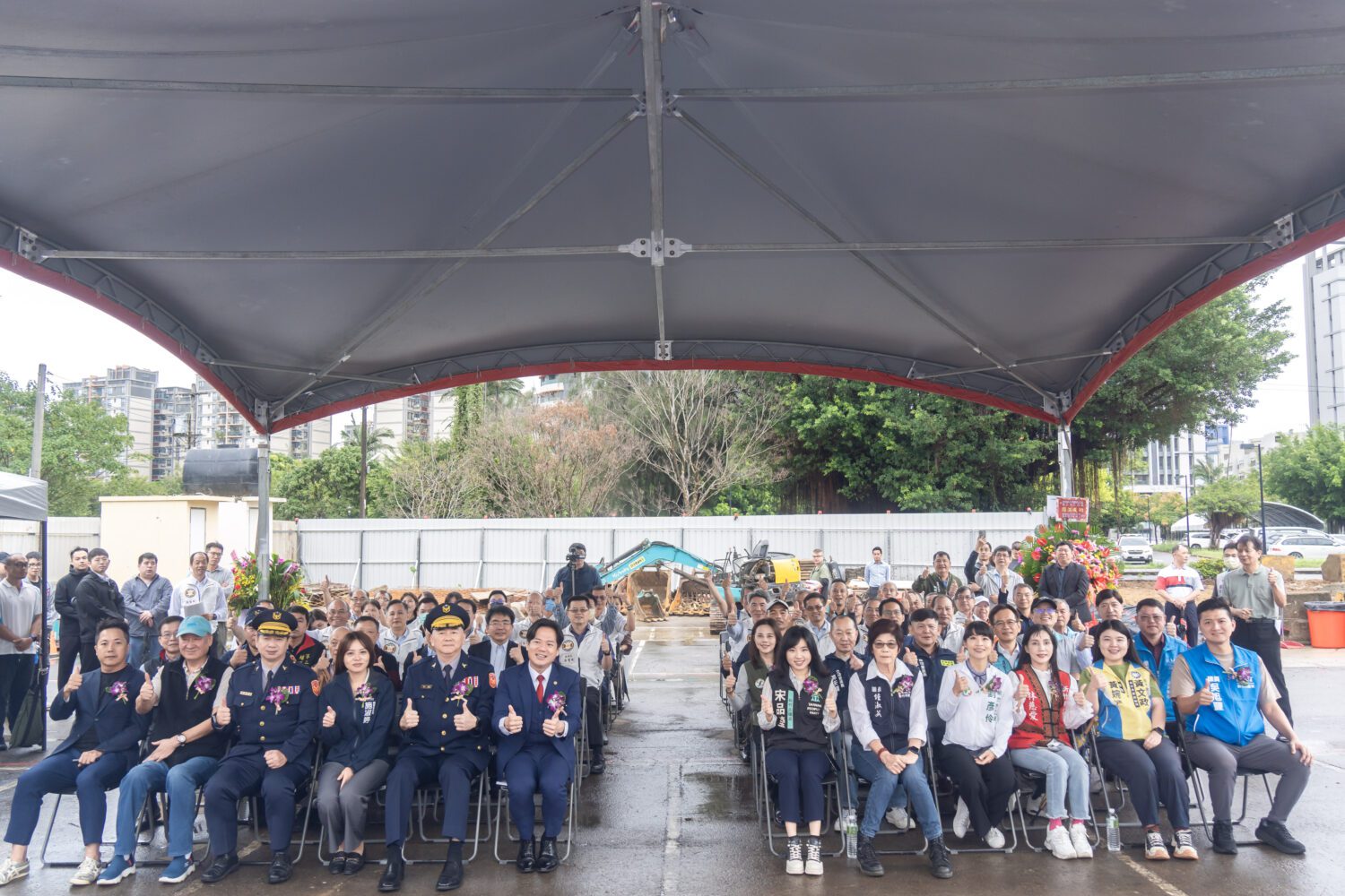 竹市警埔頂派出所辦公廳舍新建動工 提升員警辦公品質及工作環境 竹市警埔頂派出所辦公廳舍新建動工 提升員警辦公品質及工作環境