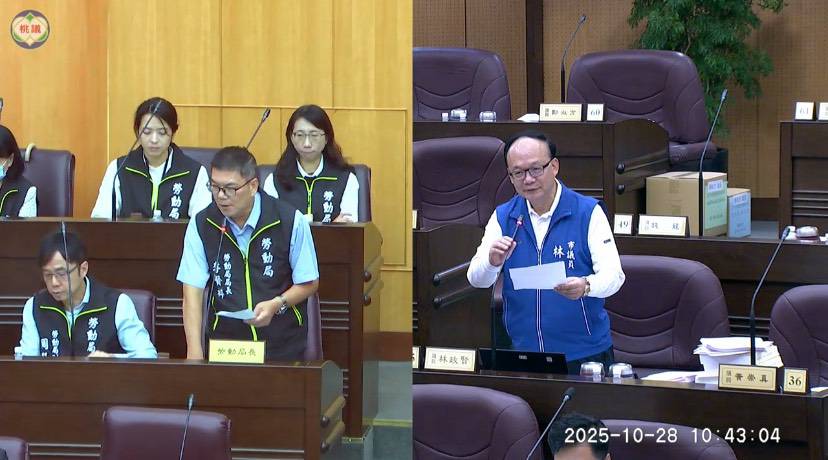 市議員林政賢關切勞工培訓、營造安全及青年住宅政策  市議員林政賢關切勞工培訓、營造安全及青年住宅政策