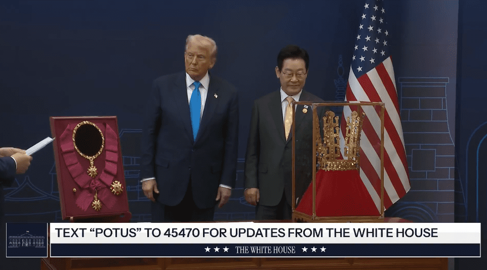 川普獲南韓高規格接待 聚焦「川習會」及韓美關稅談判 川普獲南韓高規格接待 聚焦「川習會」及韓美關稅談判