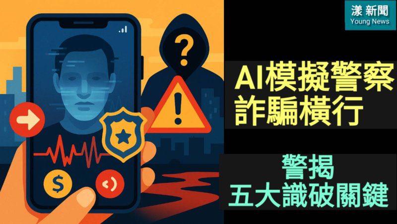 影/AI模擬警察詐騙橫行 高市刑大揭「五大識破關鍵」籲民眾提高警覺/漾新聞 影/AI模擬警察詐騙橫行 高市刑大揭「五大識破關鍵」籲民眾提高警覺/漾新聞