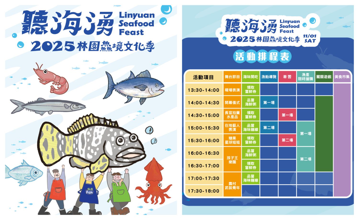 海洋局主辦「2025林園鱻境文化季」 週末漁港開趴音樂+市集一次滿足 海洋局主辦「2025林園鱻境文化季」 週末漁港開趴音樂+市集一次滿足