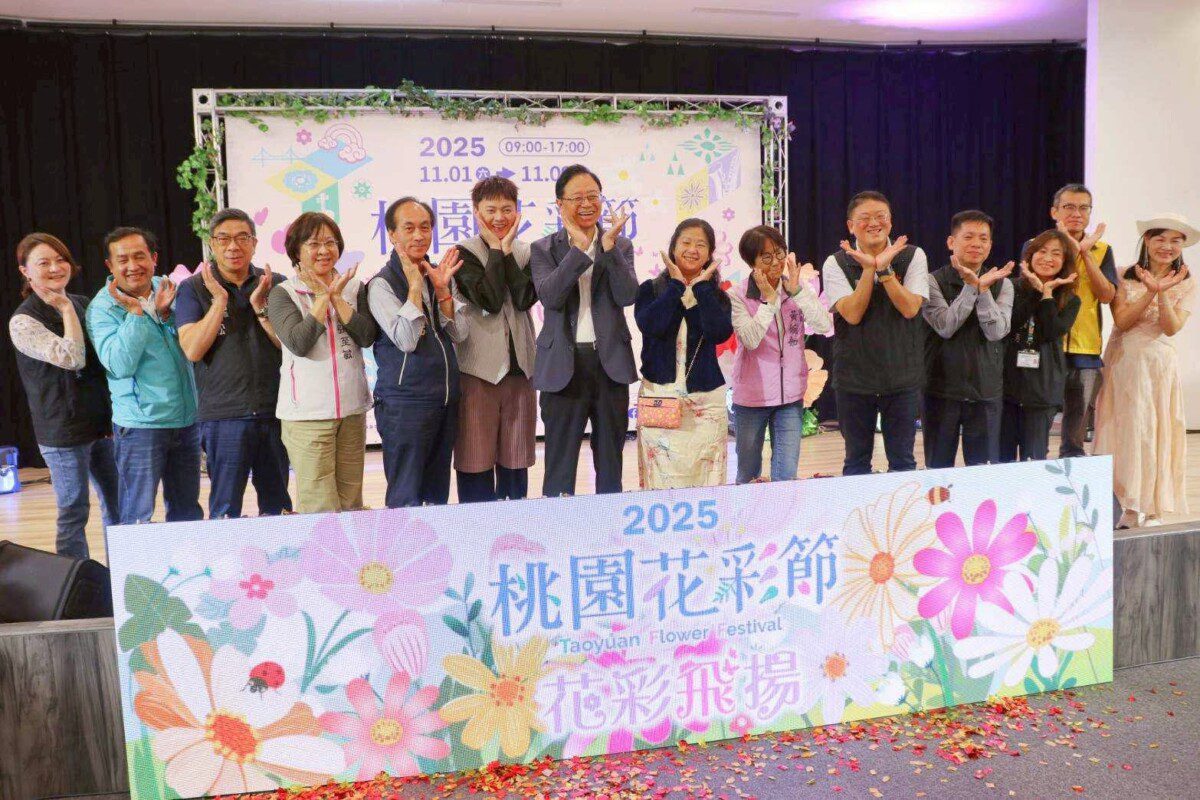 桃園花彩節11/1揭幕 首創7大巨型「帽子歌后」主題裝置吸睛 桃園花彩節11/1揭幕 首創7大巨型「帽子歌后」主題裝置吸睛