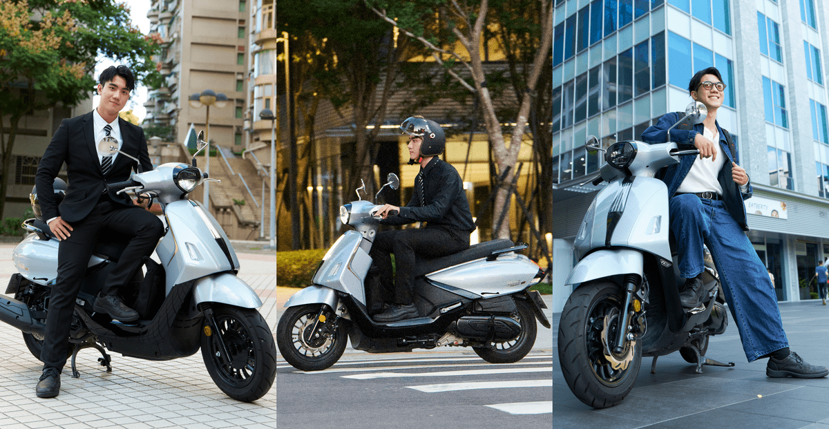 台北職人圖鑑：誰說品味和效率只能擇一？ 通勤首選SYM Fiddle DX 158  想要的一次到位！