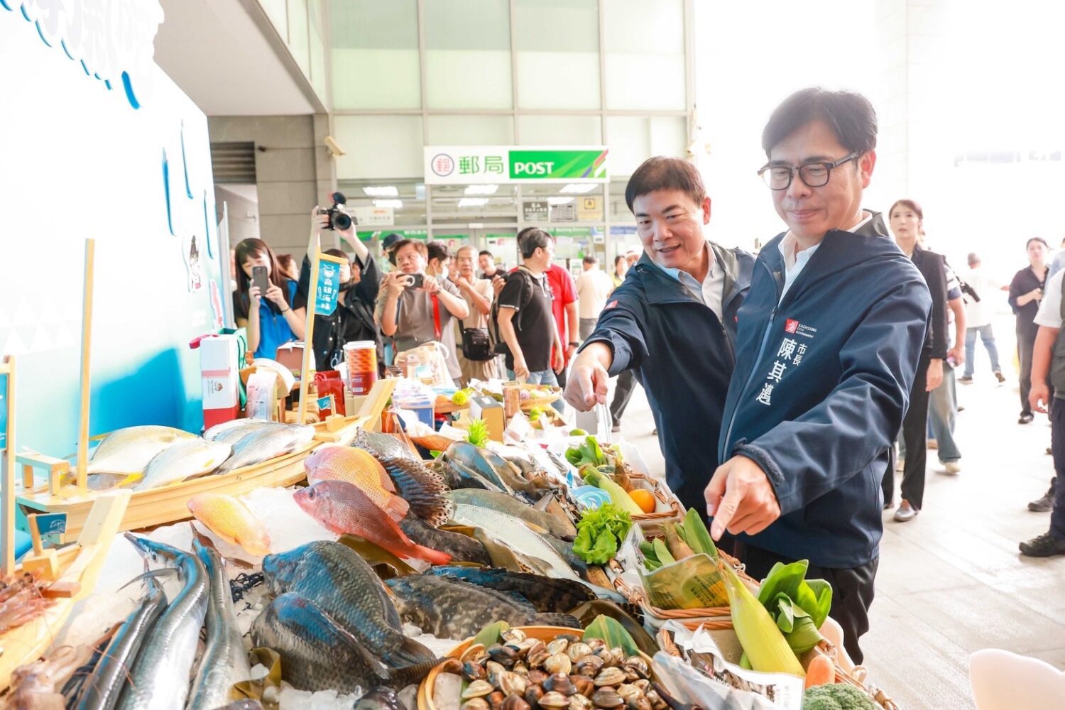 陳其邁出席「2025大海開吃記者會」邀請全國民眾來品嚐高雄最鮮美海味