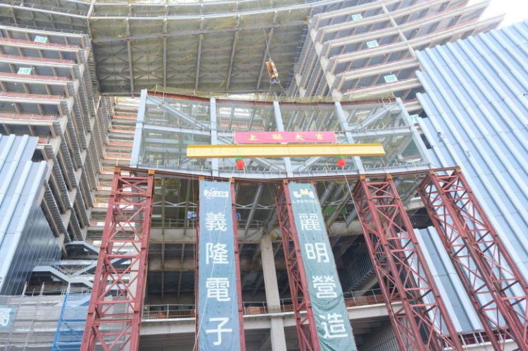 AI智慧園區最後一塊拼圖 義隆電子研發總部今上梁 AI智慧園區最後一塊拼圖 義隆電子研發總部今上梁