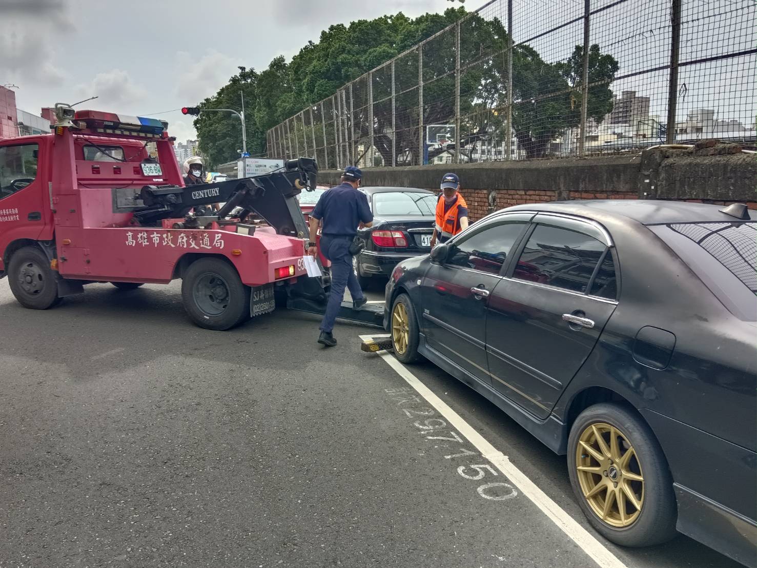 高市監理所利用科技執法，查獲偽造車牌!