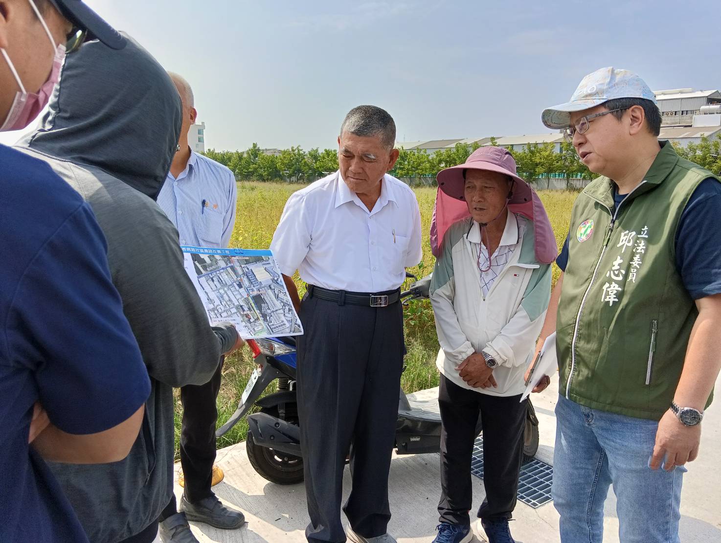邱志偉大力爭取 路竹長興路側溝工程經費到位，今年底將動工